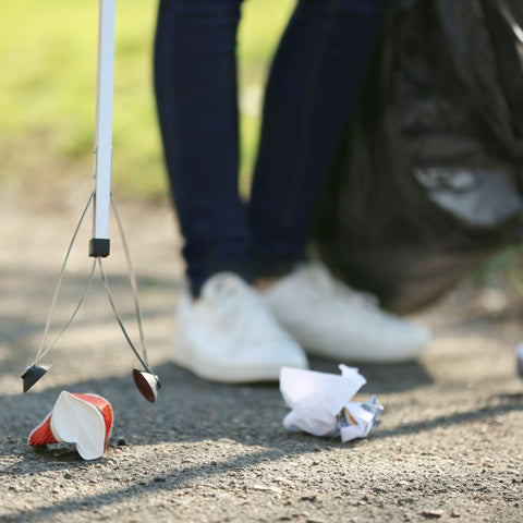 steel metal trash picker