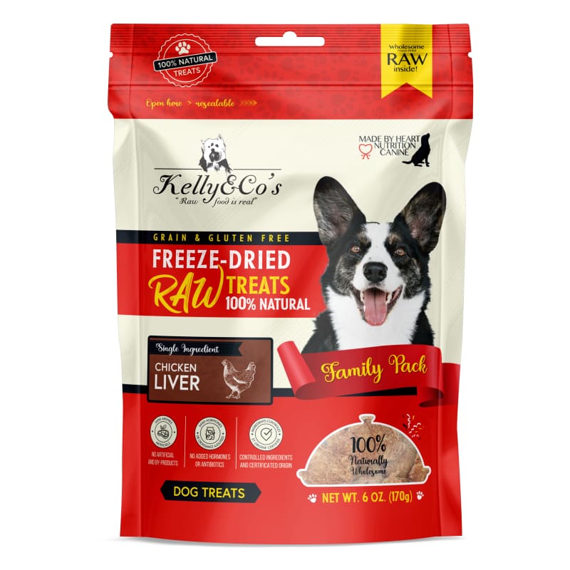 Dried chicken liver dog clearance treats