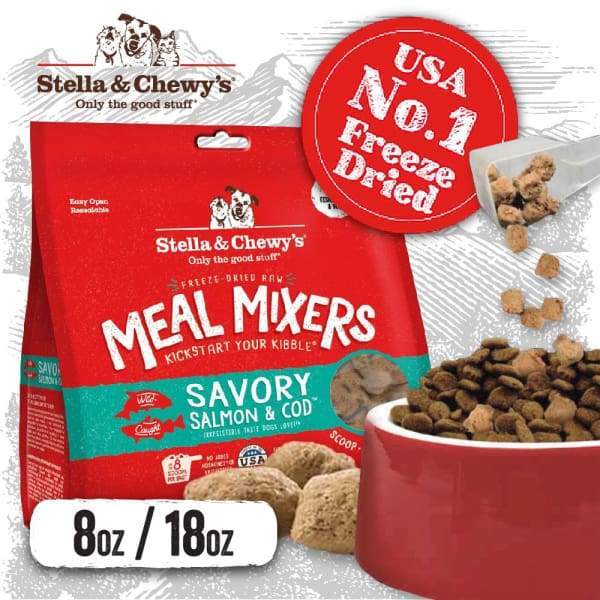 stella and chewy meal mixers salmon