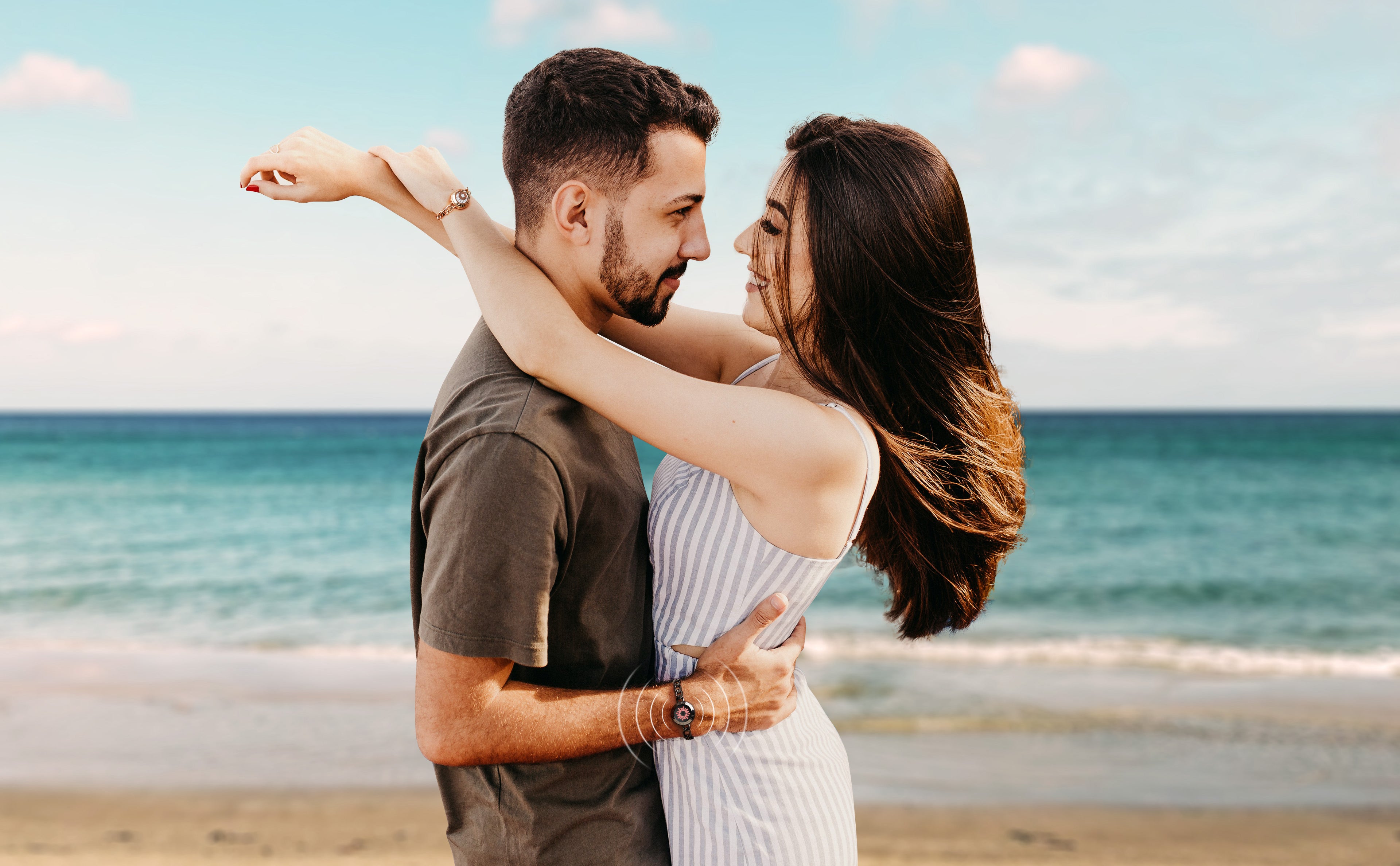 Long distance couples bracelets❤️🥰 | long distance bracelet | TikTok