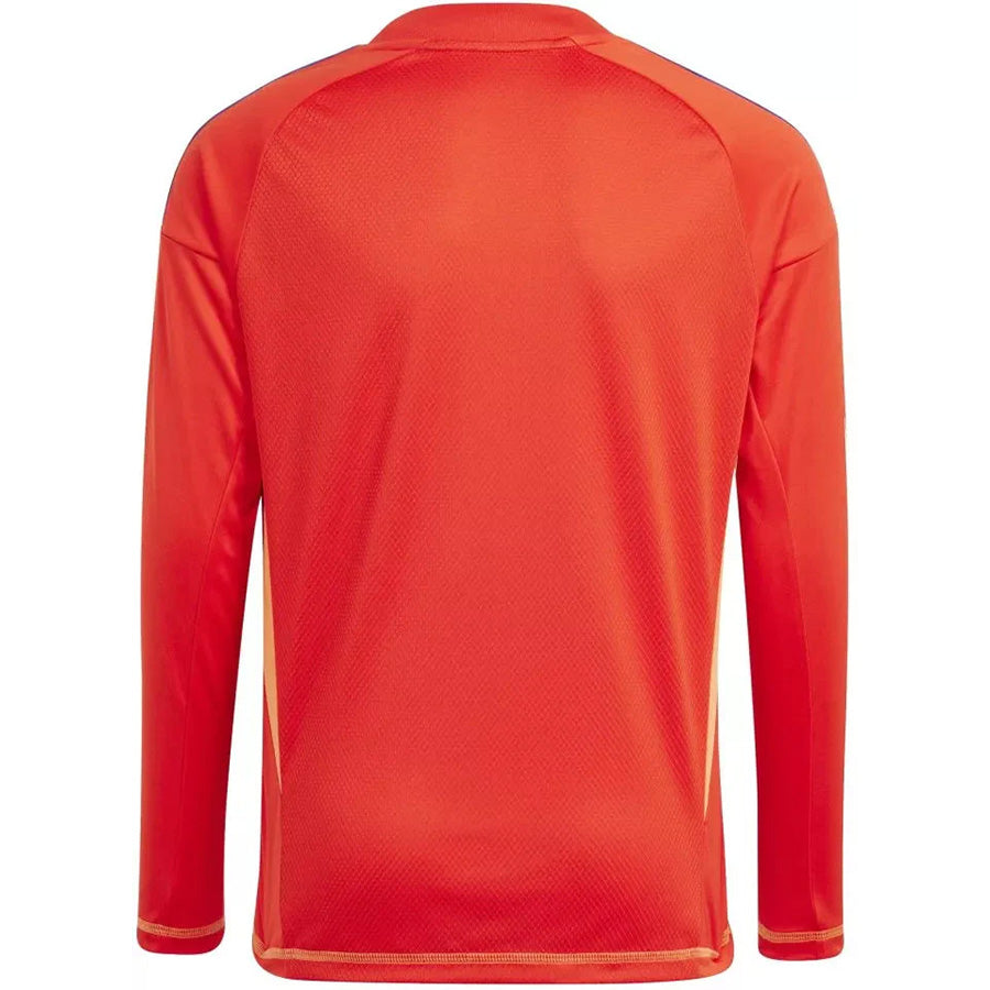 Kid s Adidas Tiro 24 Long Sleeve Goalkeeper Jersey Red 2
