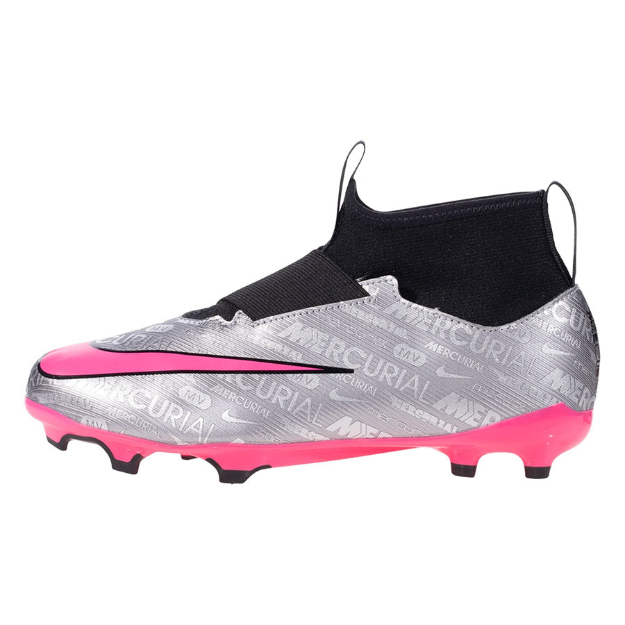 Nike Jr Zoom Superfly 9 Academy XXV FG.MG Silver.Pink 9