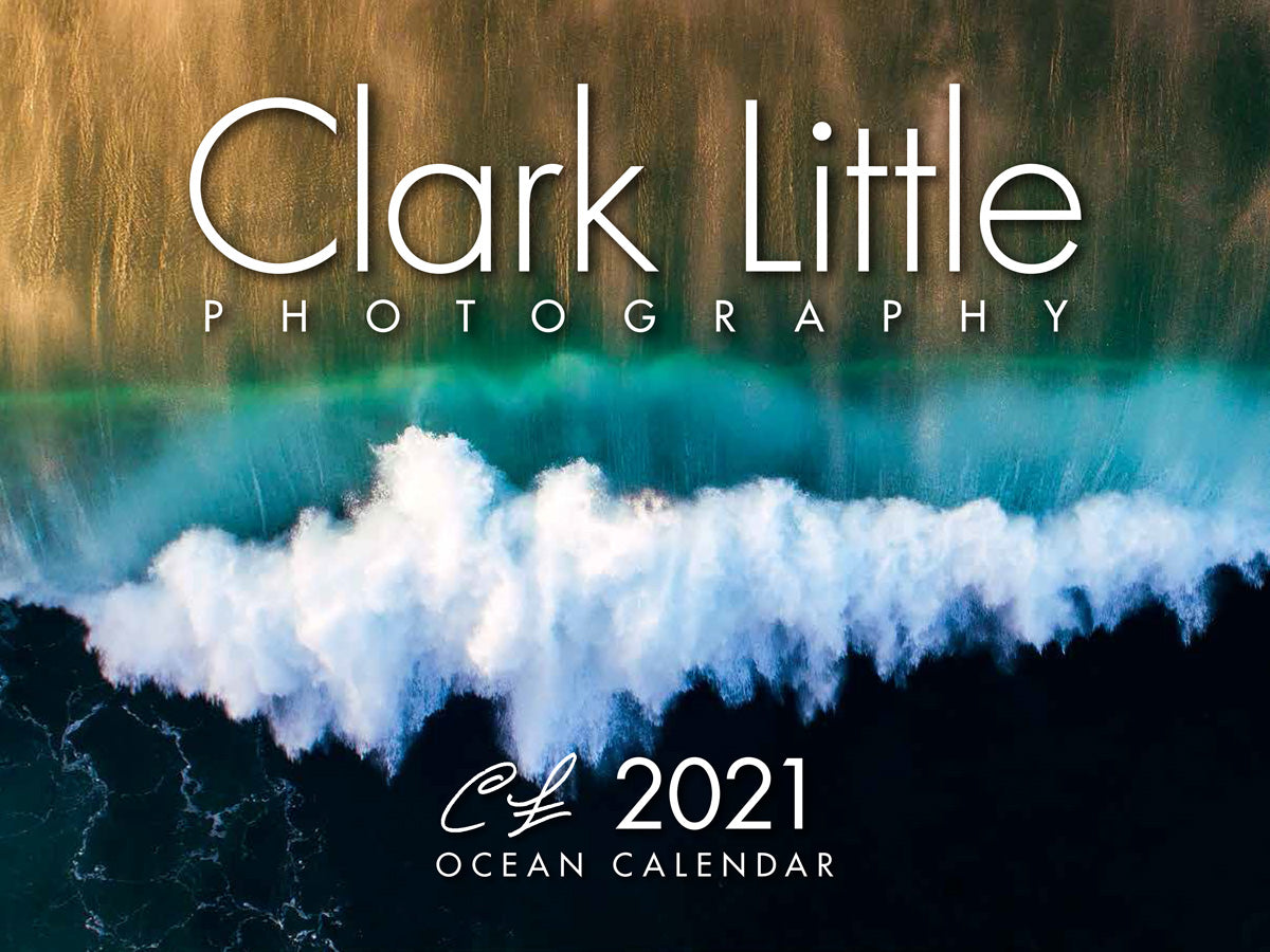 2021 Ocean Calendar Clark Little Photography kamehameha 2021 2022 calendar