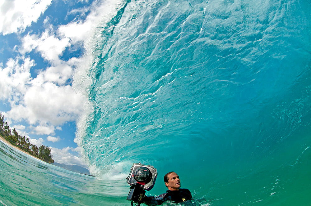 Clark Little Shooting in Tube