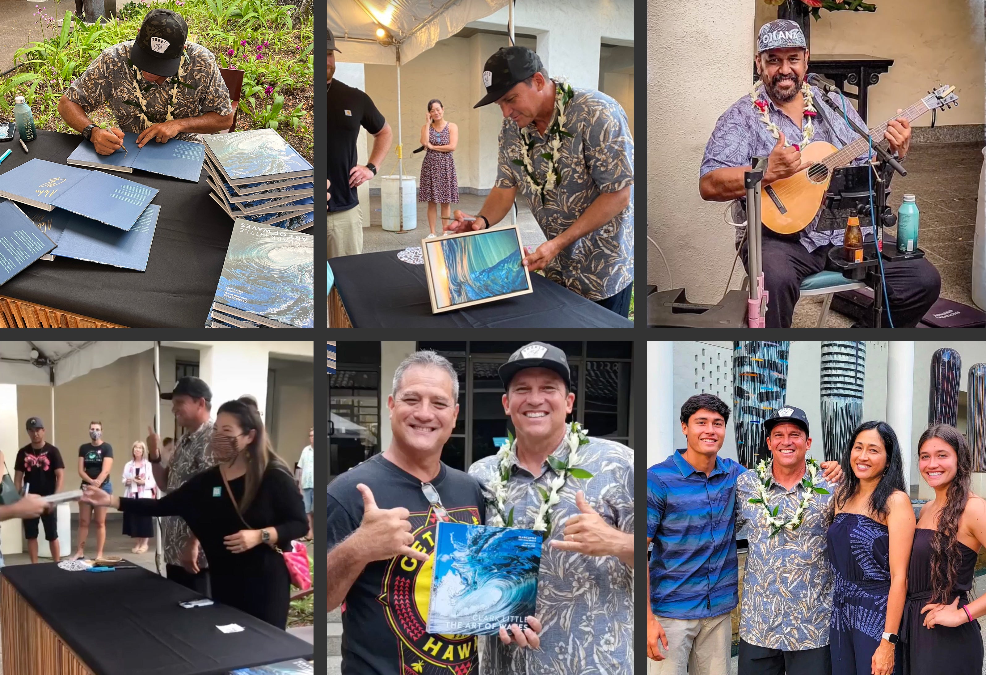 Book Signing at Honolulu Museum of Art - Clark Little Photography