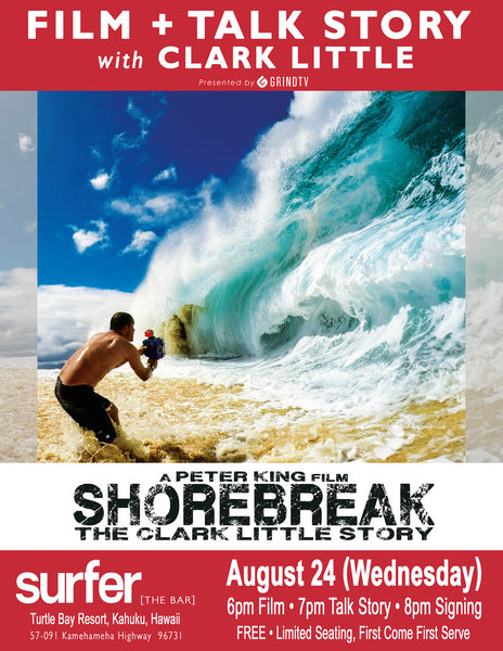 Film Screening & Talk Story Event at Surfer: The Bar - event poster