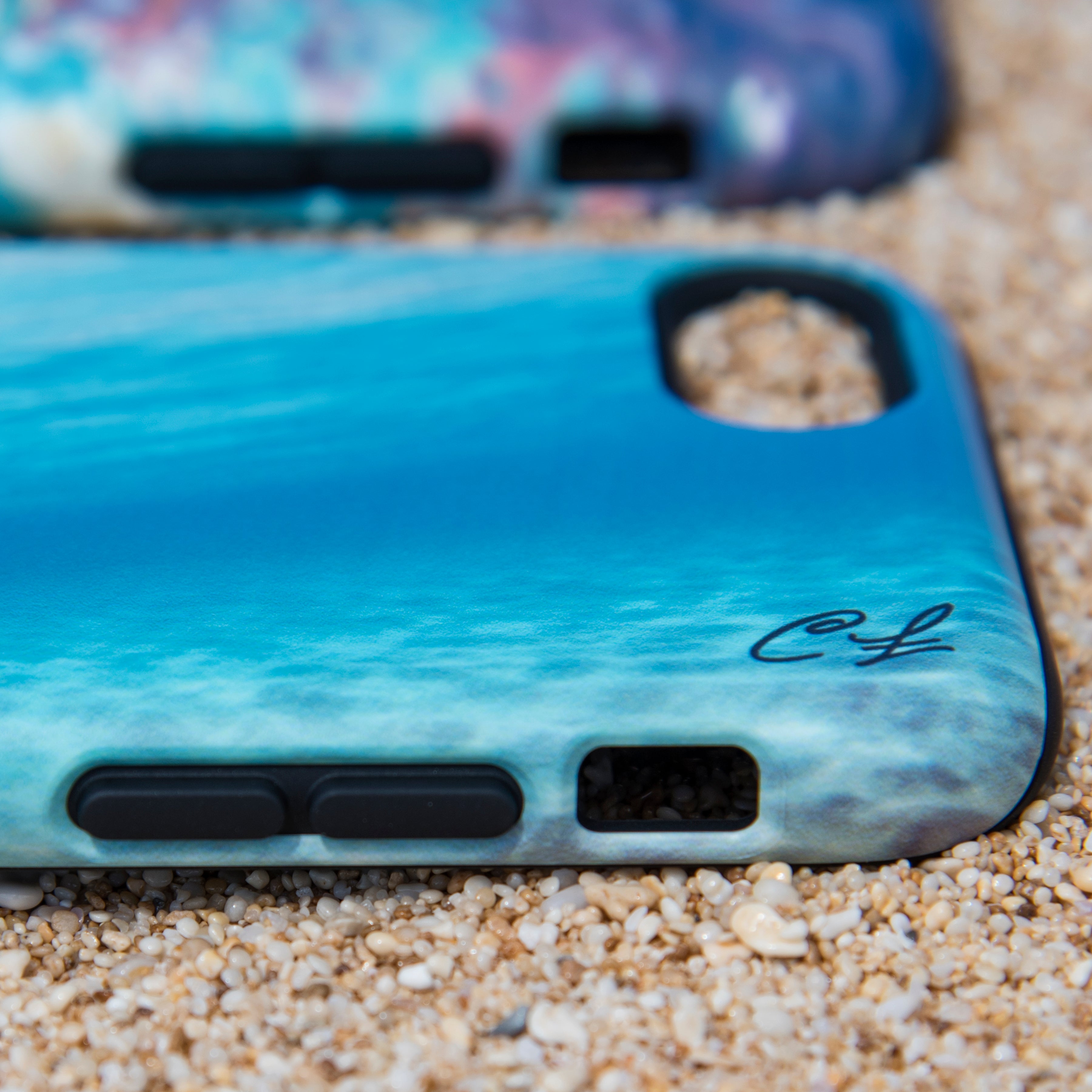 Iphone 7 8 Case Pacific Blue Matte Finish Clark Little Photography