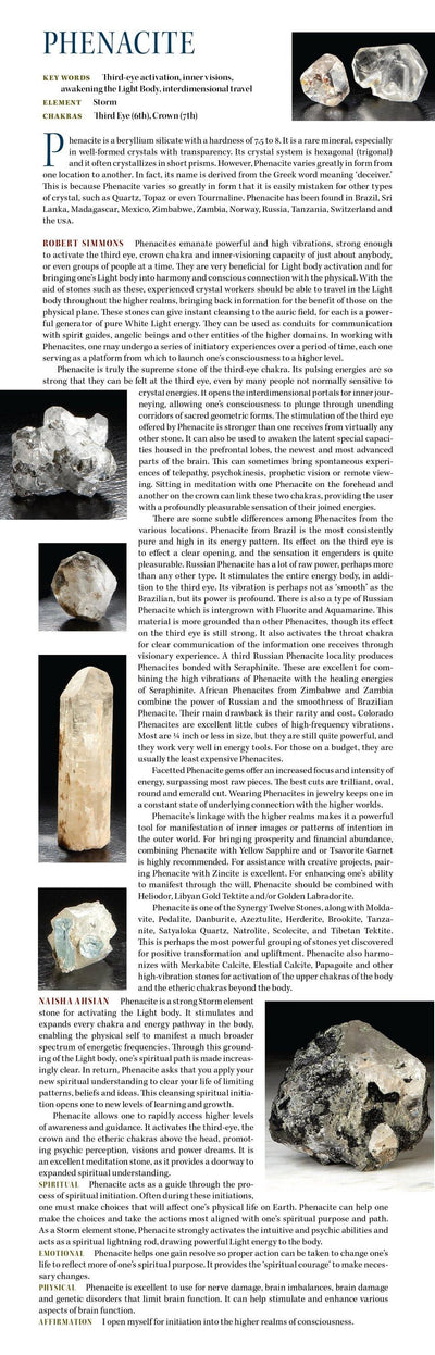 Phenacite Stalactite Crystal Slice Rare 'Museum Quality' Phenakite A++ ...