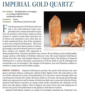 Imperial Gold Quartz Properties
