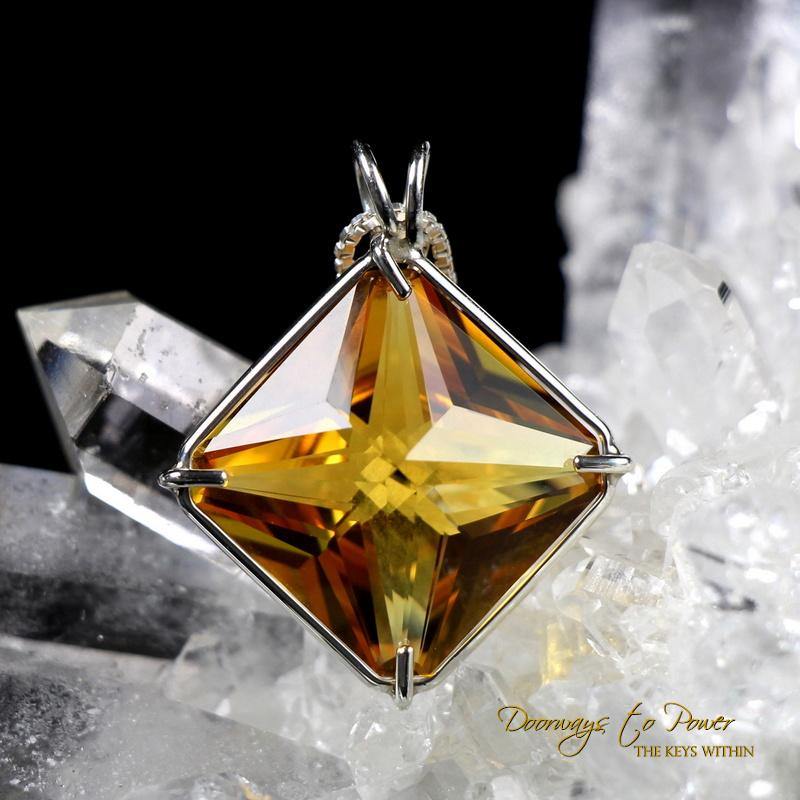 Attrape Soleil cristal - Quartz et or – MOKSHA - Holistic Jewelry