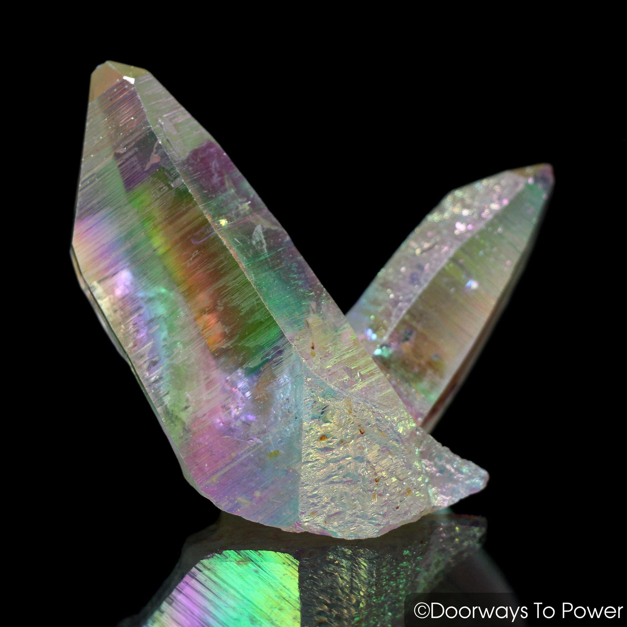 crystal angel aura quartz