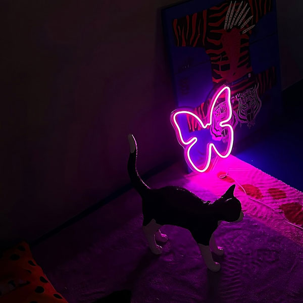 LED Neon Cat Masks – Spot Neon