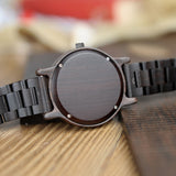 Classy Black Wooden Watch
