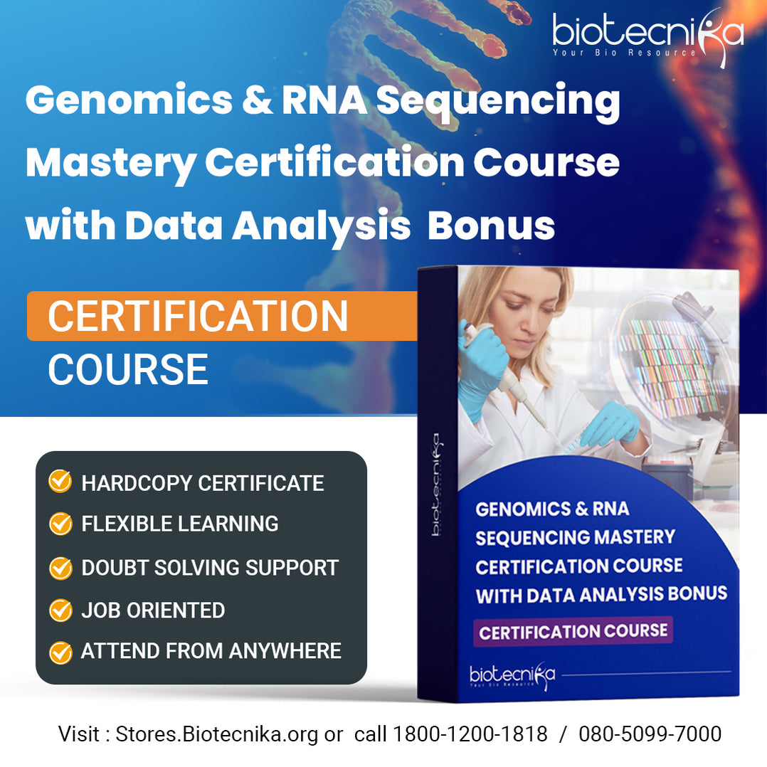 Genomics RNA Sequencing Mastery Certification Course with Data Analy