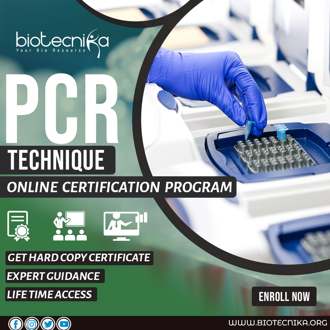 PCR Technique Online Certification Program — BioTecNika Store