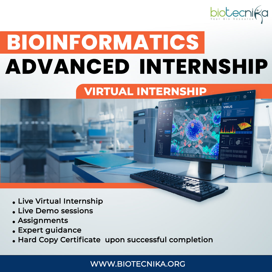Bioinformatics Advanced Online Internship Program — BioTecNika Store
