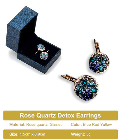 Rose Quartz Detox Earrings