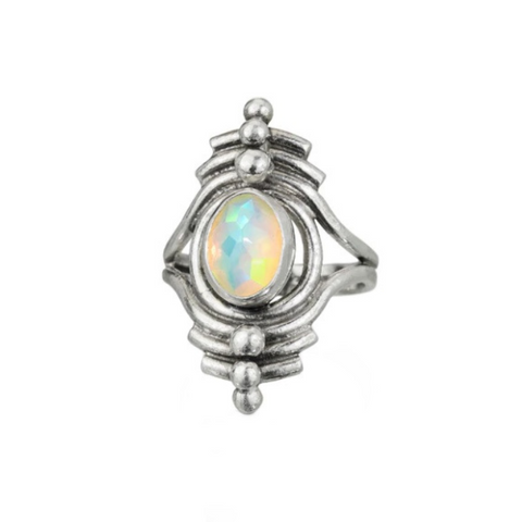 mini opal portal ring