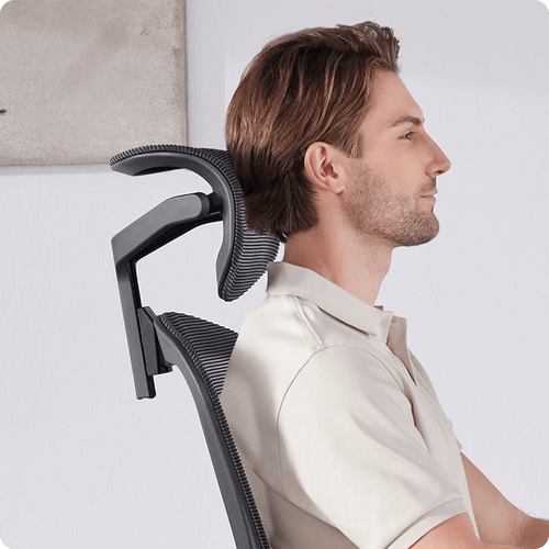 Optional Headrest. A headrest offers extra comfort when you sit and work in a reclined position. Also, it could be beneficial for those suffering from acute neck or back pain.