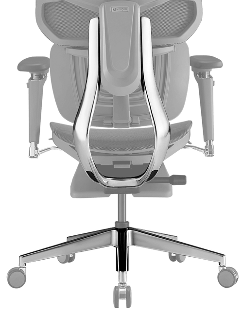  HINOMI X1 High Back Ergonomic Office Chair with Built-in Leg  Res, 6D armrest, 4 Panel Backrest Suitable as Home Office Chair and  Computer Chair (Gray, Extra-High) : Home & Kitchen