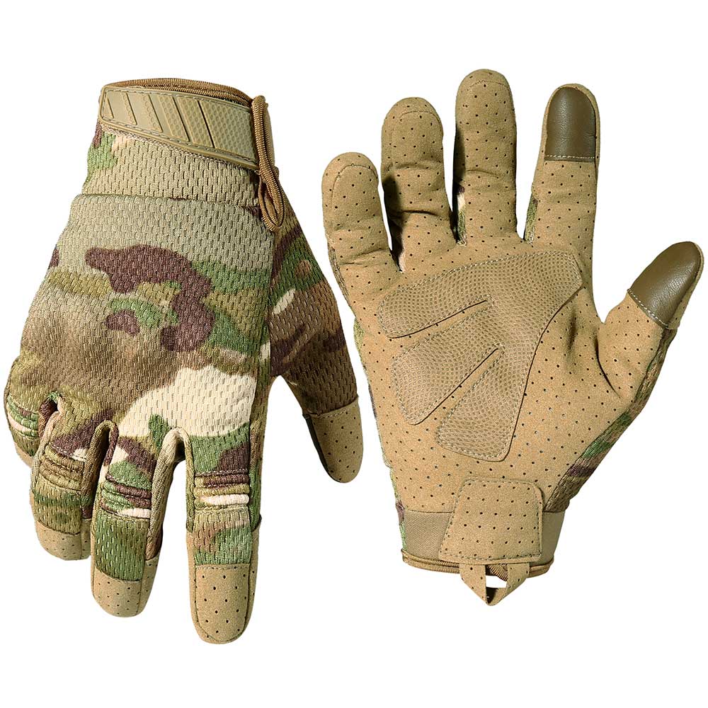 Tactical Touch Screen Full Finger Gloves Men Women Military