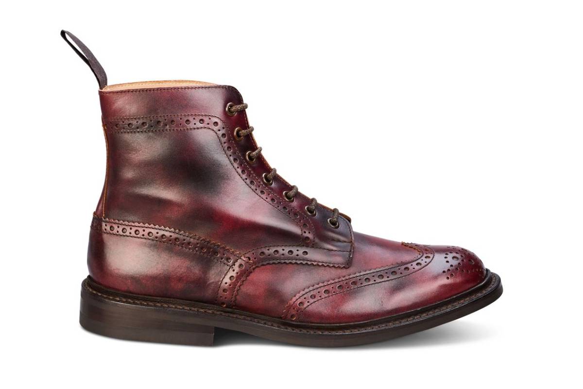 STOW COUNTRY BOOT - MARRON ANTIQUE – R E Tricker Ltd