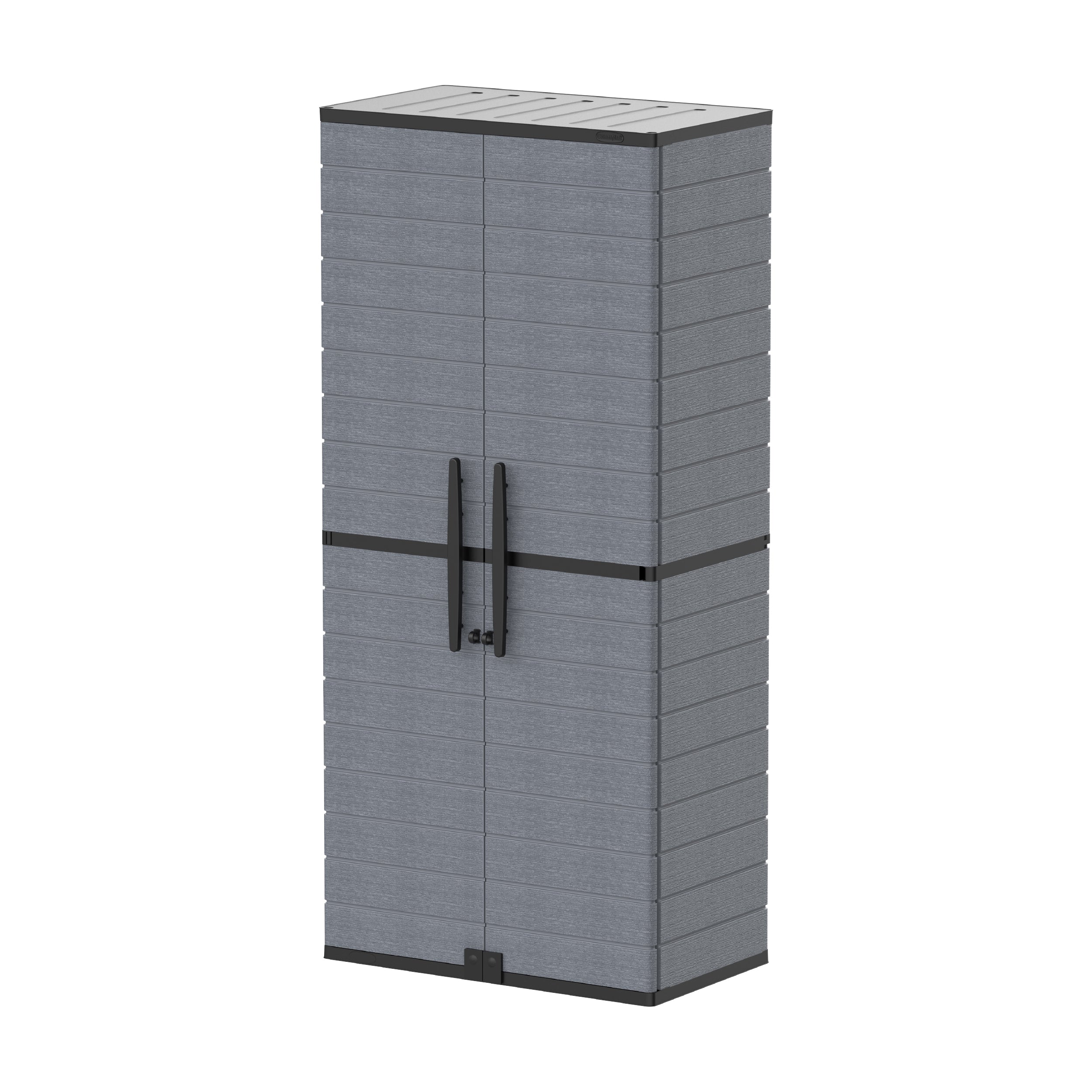 Cedargrain Vertical Storage Tall Cabinet - Cosmoplast Bahrain product image