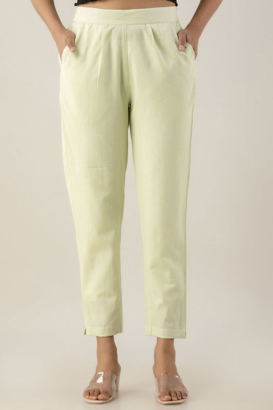 Ladies Grey Cotton Cigarette Pants at Rs 225/piece, Ladies Pant in Ranchi