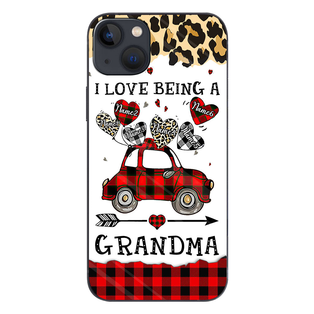 I Love Being A Grandma - Personalized Mother's Day Grandma Phone Case