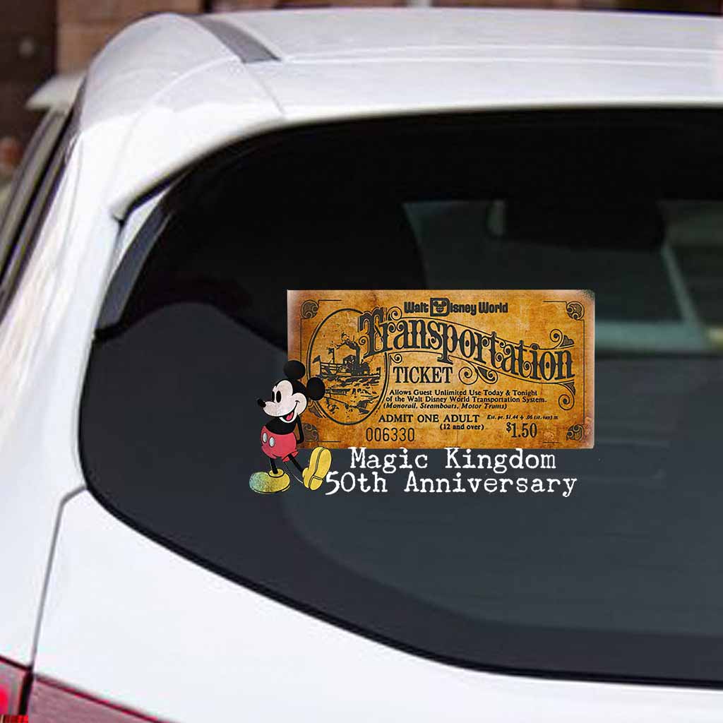 50 Years Of Magic - Mouse Decal Full
