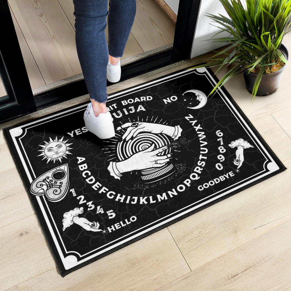 Ouija Board Witch - Witch Doormat 0822