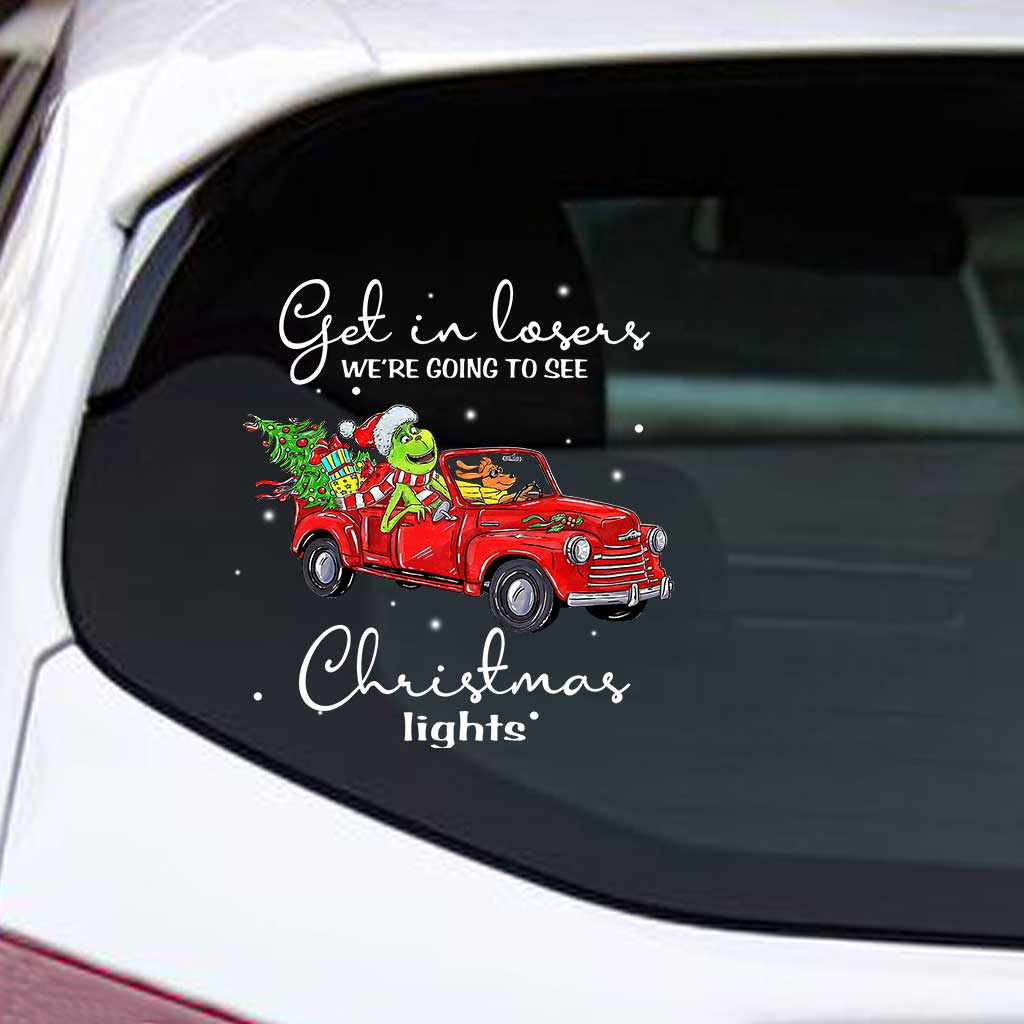 Get In Loser - Christmas Stole Christmas Decal Full