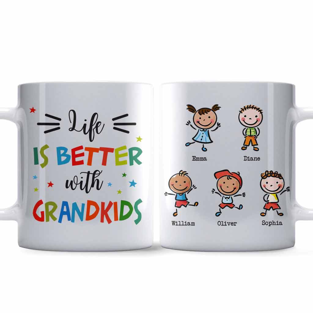 Grandma We Love You - Personalized Mother's Day Mug