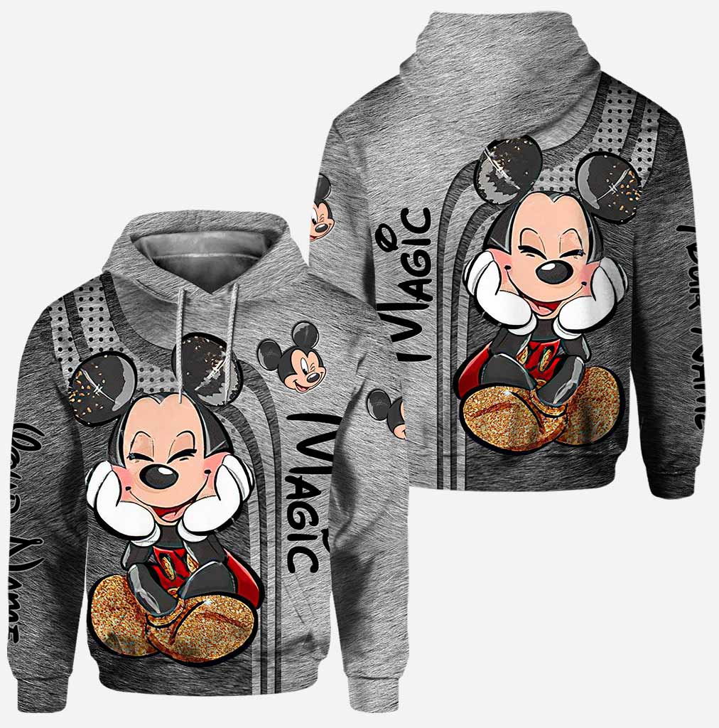 Cute Mouse Ears - Personalized Hoodie and Leggings