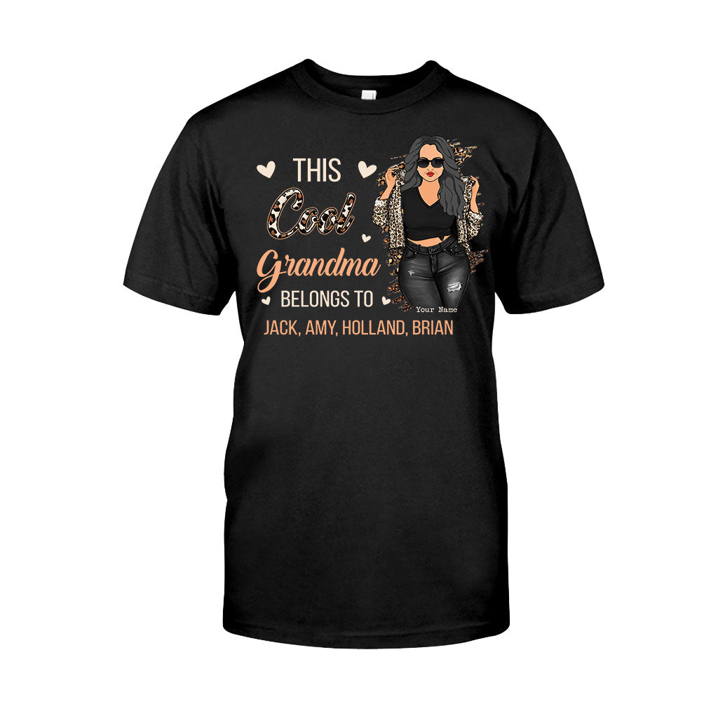 This Cool Grandma Belongs To - Personalized Grandma T-shirt and Hoodie