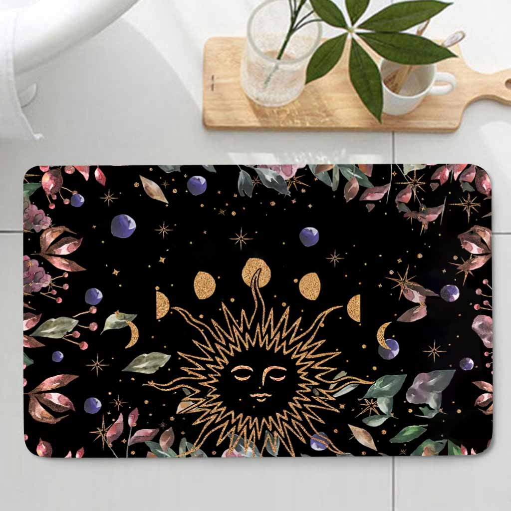 The Moon - Witch 3 Pieces Bathroom Mats Set