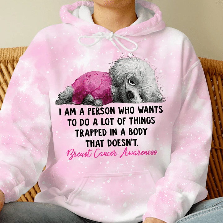 I Am a Person Breast Cancer Breast Cancer Awareness All Over T-shirt and Hoodie