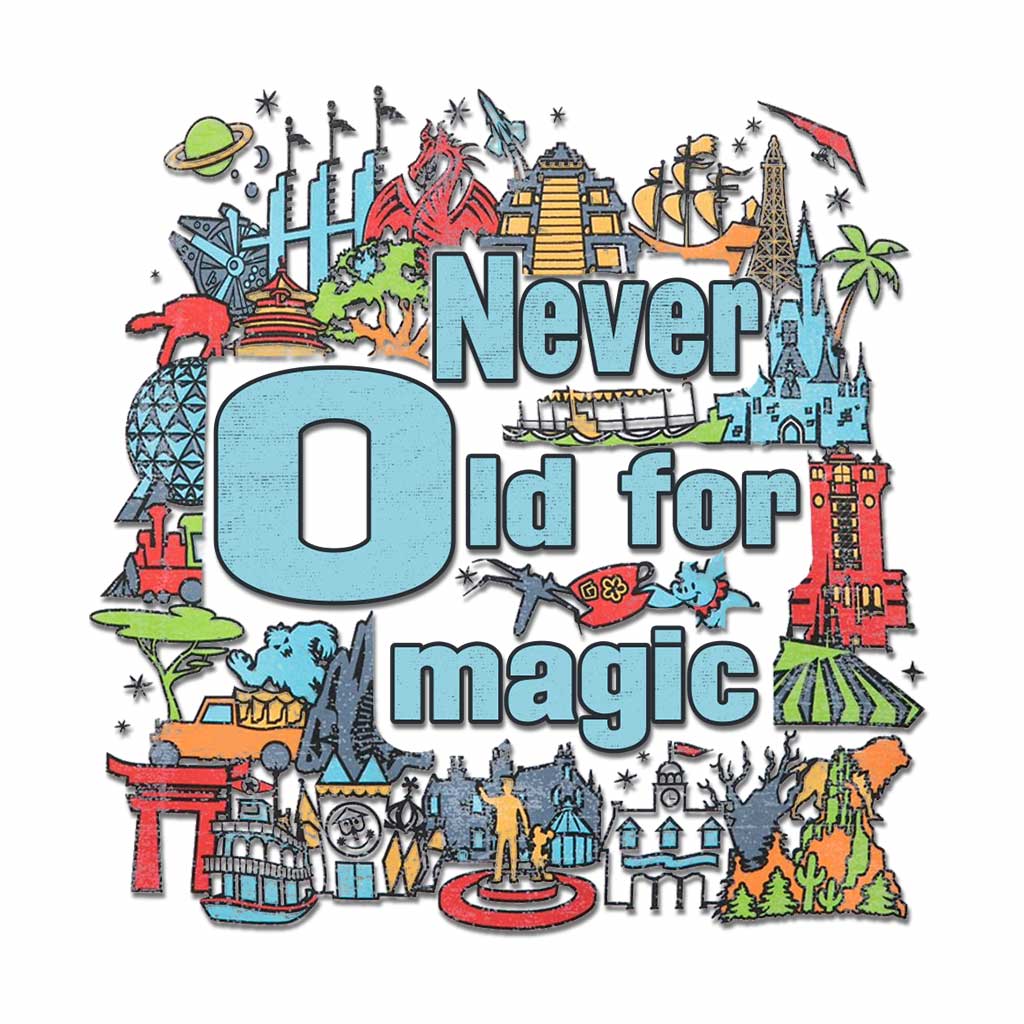 Never Old For Magic - Mouse Decal Full
