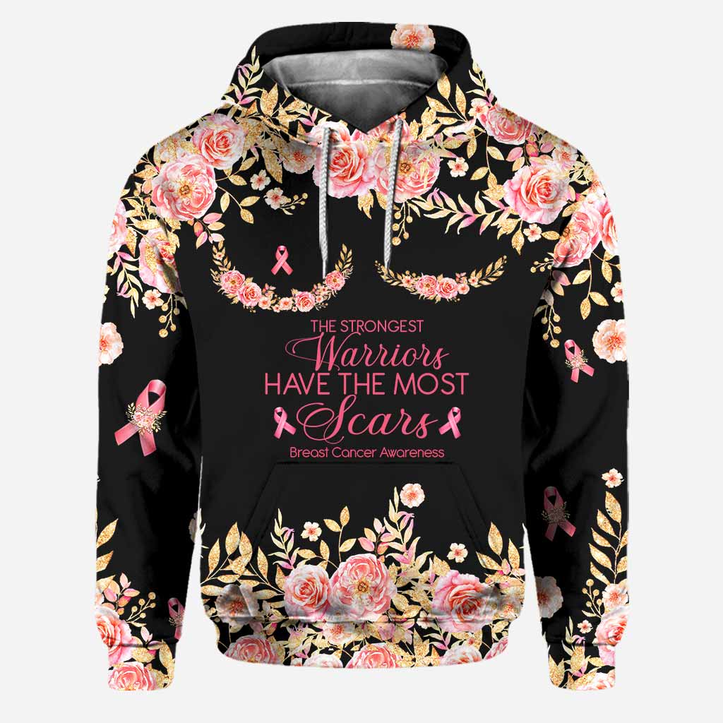 Breast Cancer Awareness Scars - Personalized Hoodie and Leggings