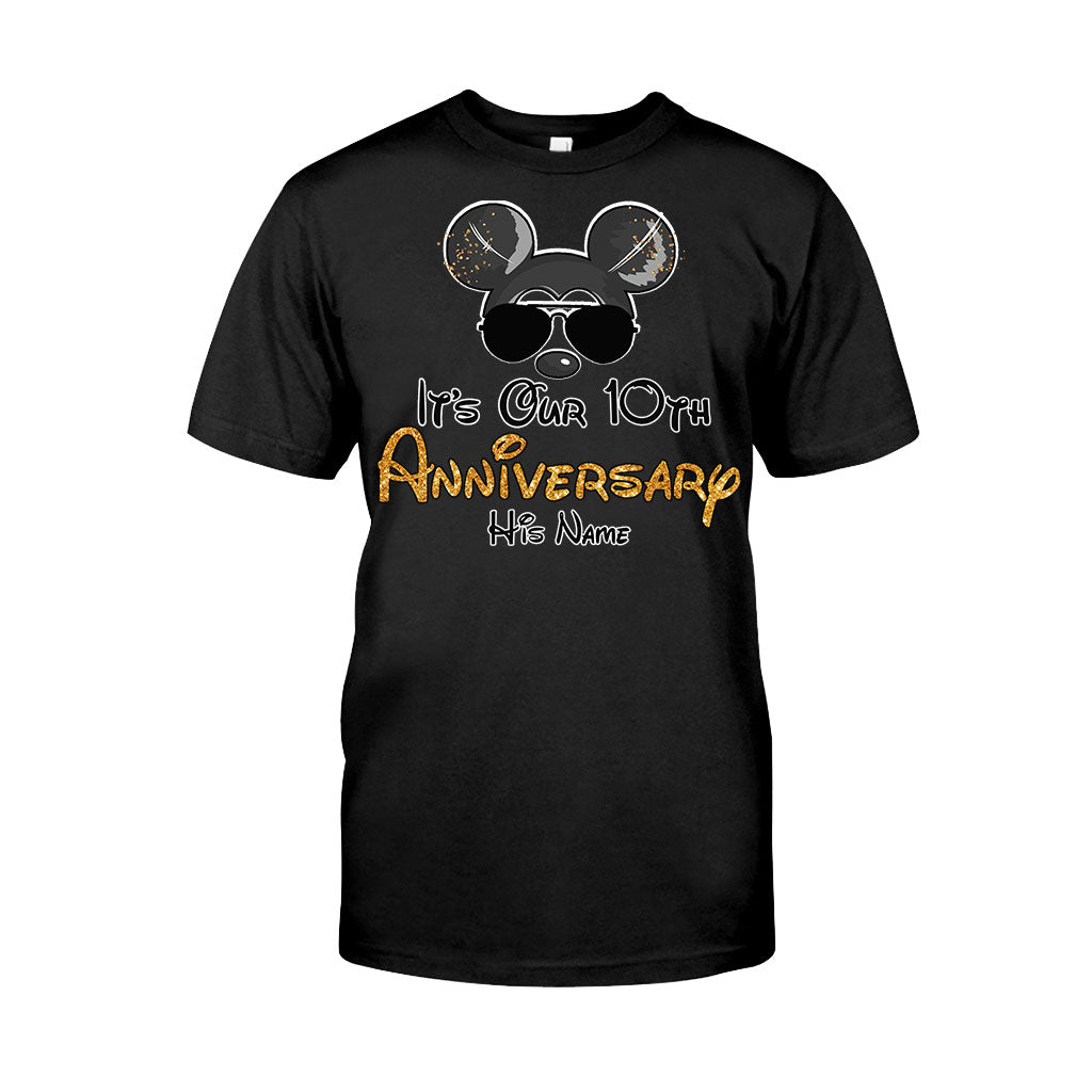 It's Our Anniversary - Personalized Mouse T-shirt and Hoodie