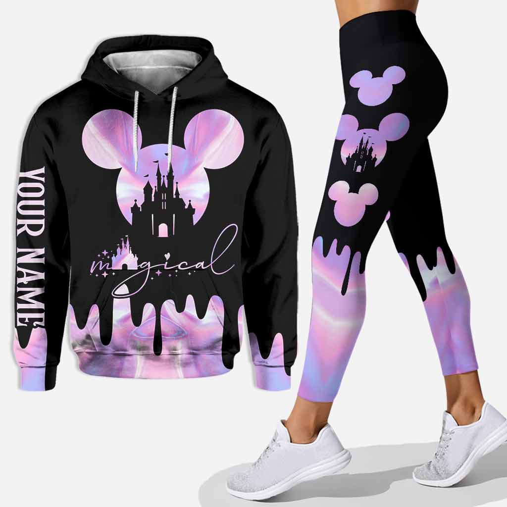 Never Too Old For Magic - Personalized Mouse Hoodie and Leggings