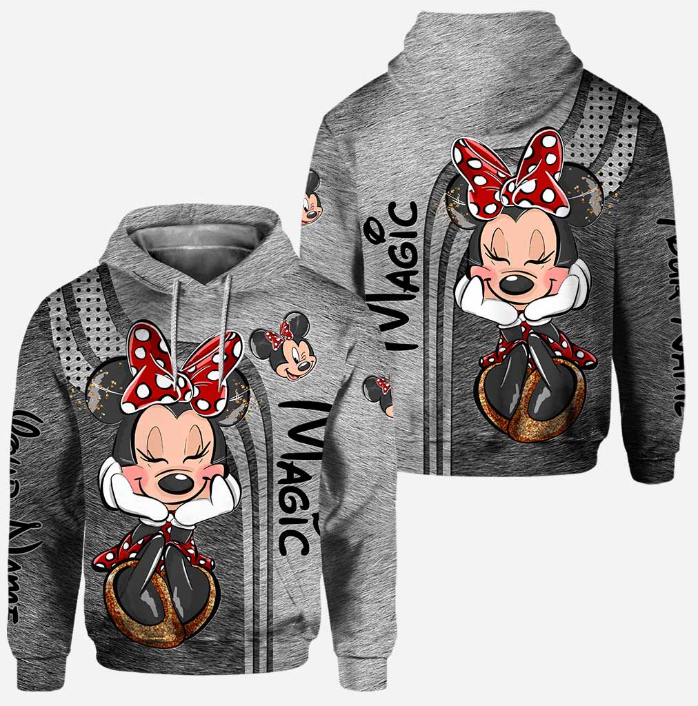 Cute Mouse Ears - Personalized Hoodie and Leggings