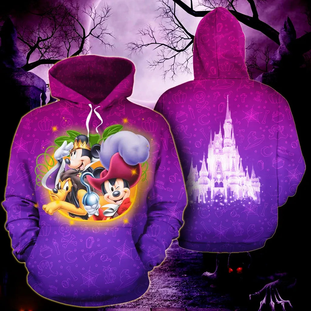 Magical Castle Mouse All Over Shirt 0823