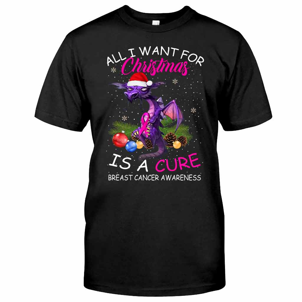 All I Want - Breast Cancer Awareness T-shirt and Hoodie