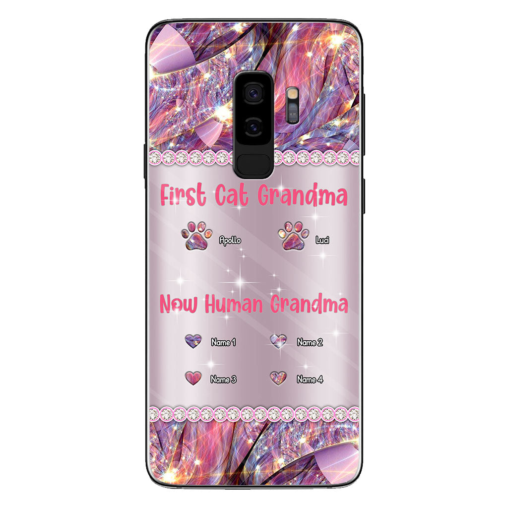 Cat Grandma Human - Personalized Mother's Day Phone Case