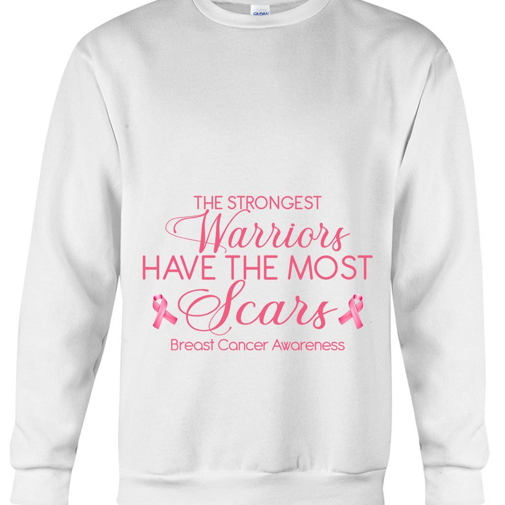 Breast Cancer Awareness Scars - Personalized T-shirt and Hoodie