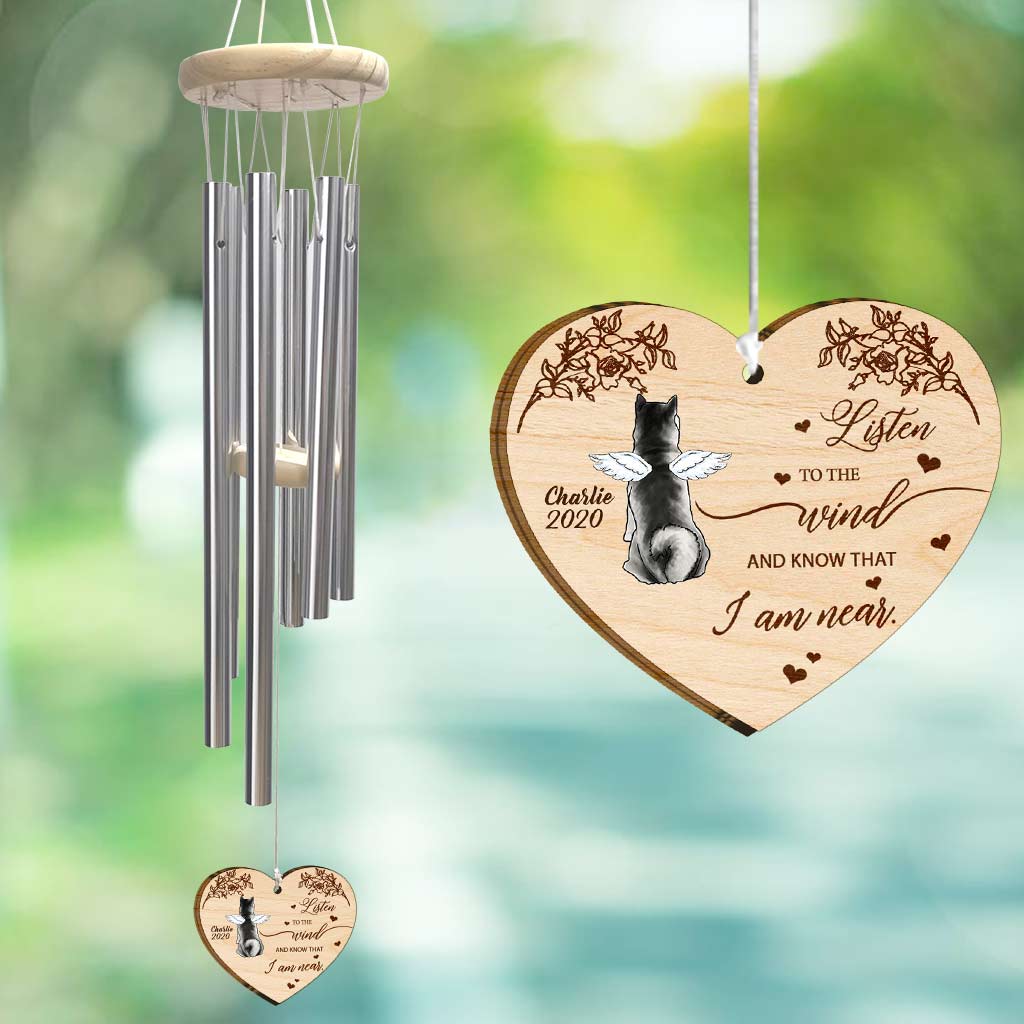 Listen To The Wind - Personalized Dog Wind Chime