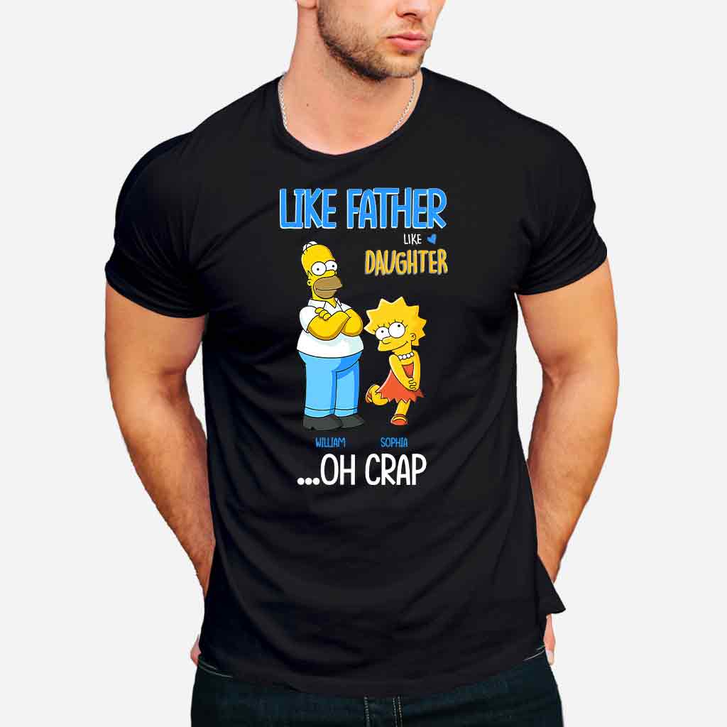 Like Father Like Daughter - Personalized Father T-shirt and Hoodie