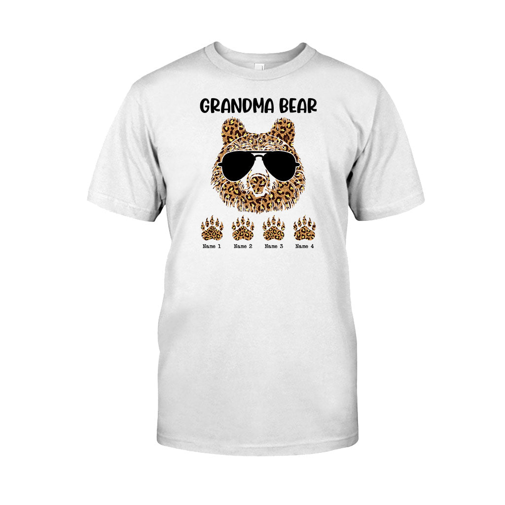 Grandma Bear - Personalized Grandma T-shirt and Hoodie