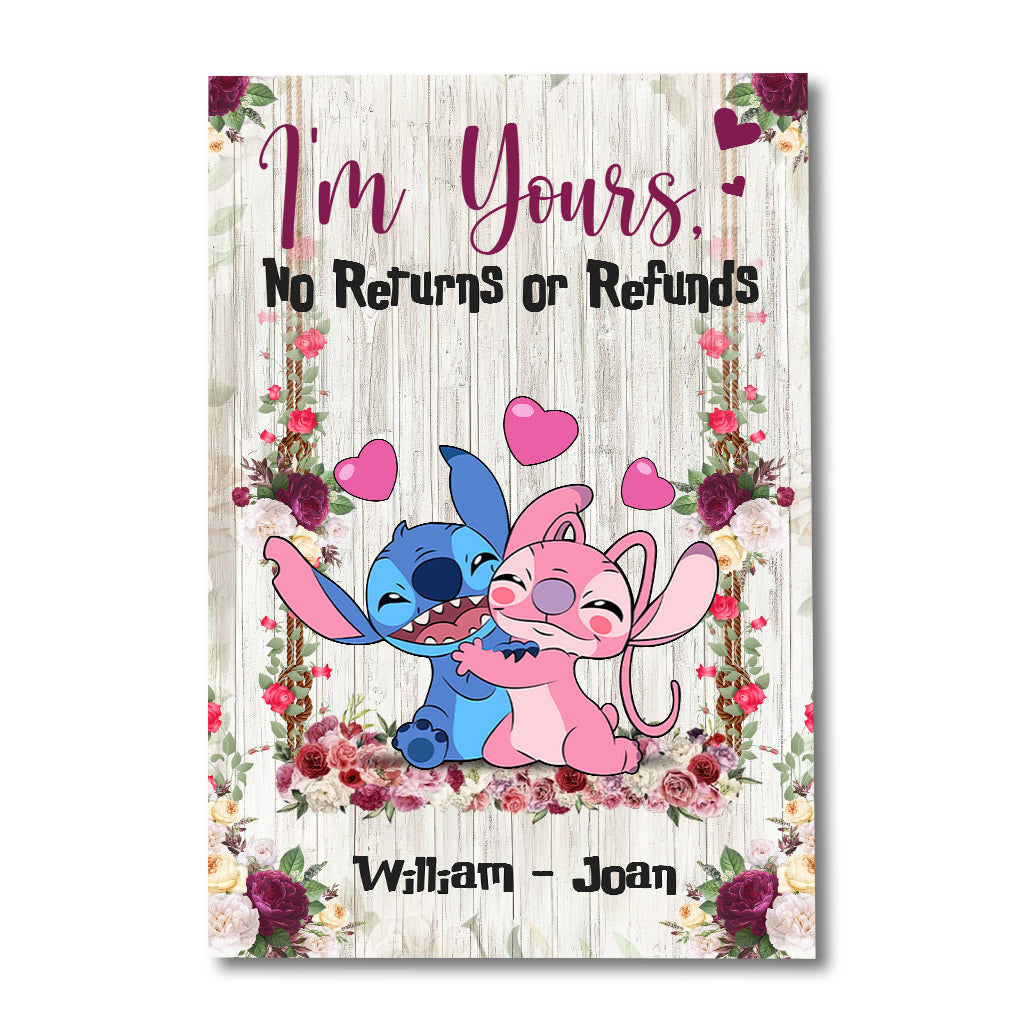 I'm Yours - Personalized Ohana Canvas And Poster